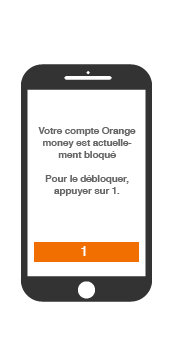 comment faire pour débloquer son compte orange money