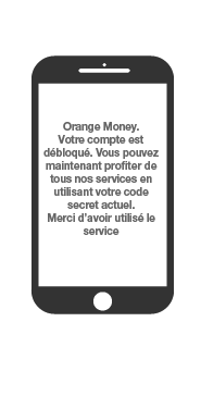 comment debloquer mon compte orange money